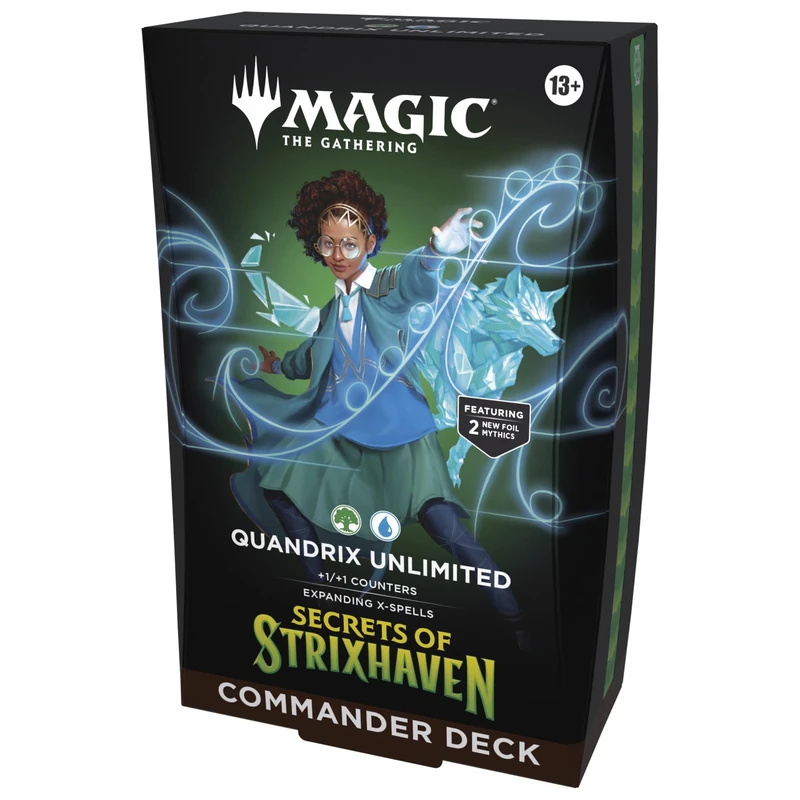 Magic The Gathering Secrets of Strixhaven Quandrix Commander Deck