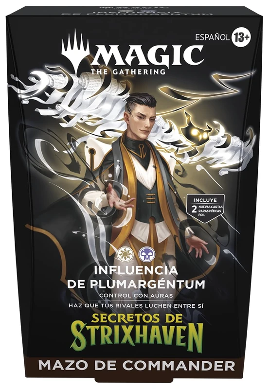 Magic: The Gathering Commander's Deck of Secrets of Strixhaven - Plumargéntum Influence - Image 1