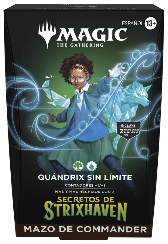 Magic: The Gathering Commander of Secrets of Strixhaven Deck - Unlimited Quandrix