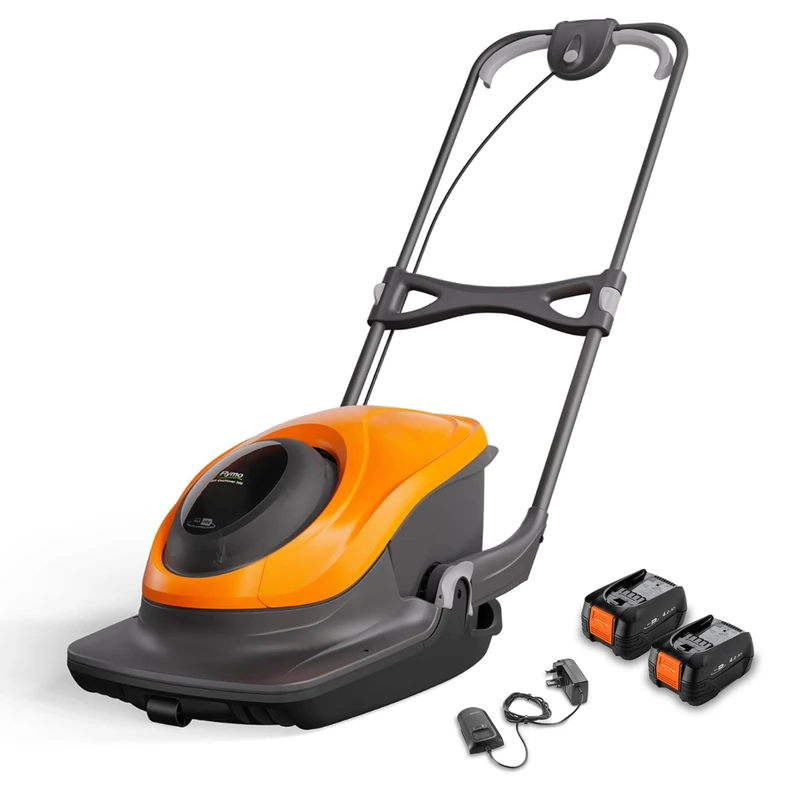 Flymo 36V EasiHover Hover Collect Lawnmower - with 18V x 4.0Ah Battery and Charger Included