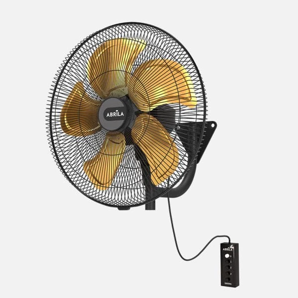 ABRILA Ventilador Pared 209w Fan Component Black/Red Size 55