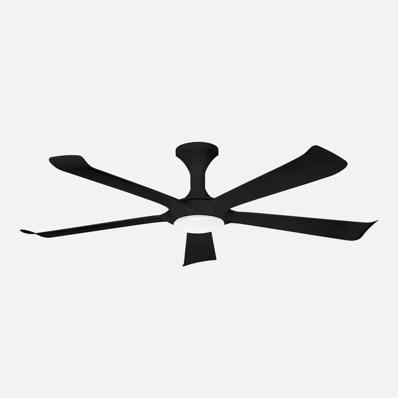 ABRILA Ventilador Dc 18w 5aspas Fan Component Black Size 55