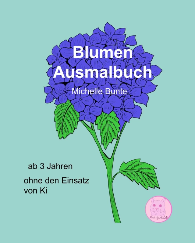 Blumen Ausmalbuch