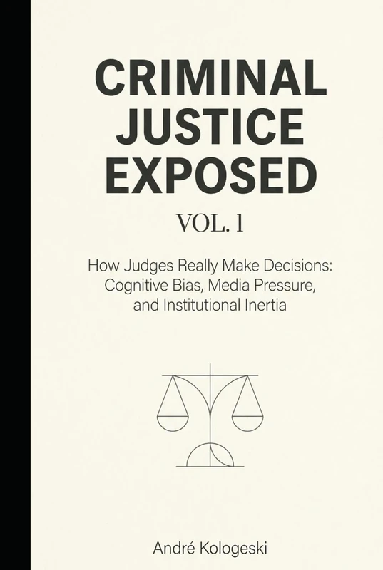 Criminal Justice Exposed - Vol. 1: How Judges Really Make Decisions: Cognitive Bias, Media Pressure, and Institutional Inertia
