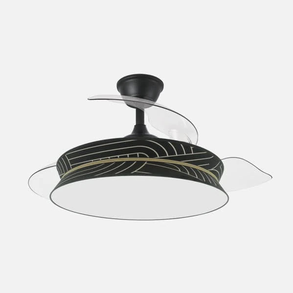 ABRILA Ventilador Decor 72w Fan Component Black/Silver Size 55