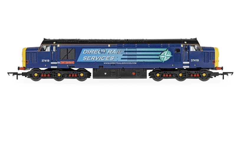 Hornby R30437 RailRoad - DRS - Class 37 - 'Carl Haviland' 37419 Locomotive Era 11 Model Train