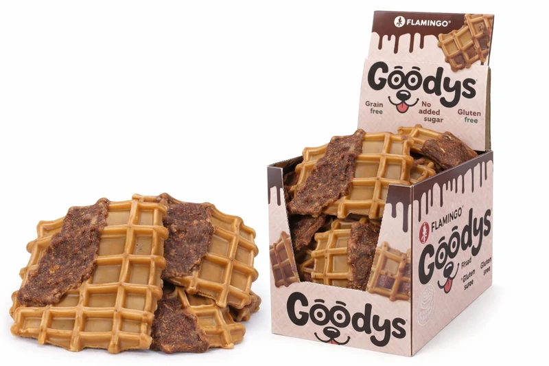 dog treats - Goodys - chicken waffles - size L - 1.5 kg - grain free - Image 1