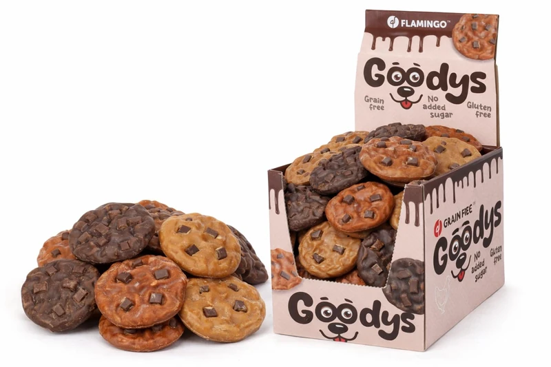 dog treats - Goodys - chicken waffles - size S - 1.7 kg - grain free - Image 1