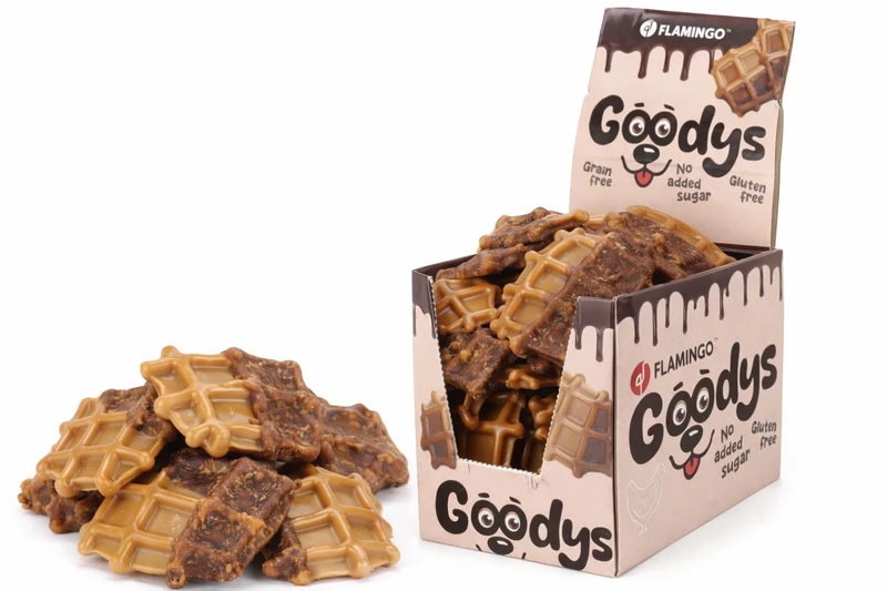 dog treats - Goodys - chicken waffles - size S - 1.7 kg - grain free