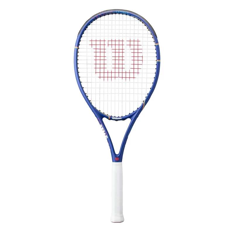 Wilson US Open GS 105 Tennis Racket, Inspired by NYC Street Art, Made With Fused Construction For Comfortable Performance, Colour: Navy, Grip Size: 3