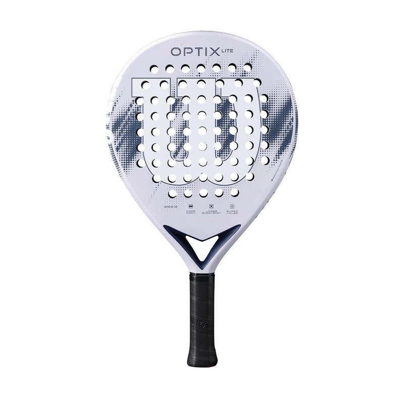 Wilson Optix V2 Lite Padel Racket, Beginner-Friendly Racket, With A Lightweight Fiberglass Face, Perfect For Practice or Friendly Games, Colour: Lilac