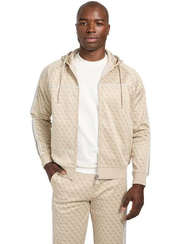 GuessMen'sPARIMO 4G FULL ZIP SWEATSHIRTSWEATSHIRT4G JACQUARD LIGHT MIsize M length N