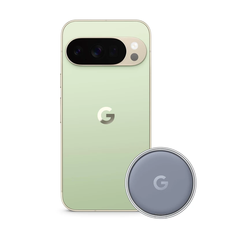 Google Pixel 10 Pro - Unlocked Android Smartphone with Gemini, Triple Rear Camera System, 24+ Hour Battery and 6.3" Super Actua Display - Jade, 256GB + Pixelsnap Ring Stand