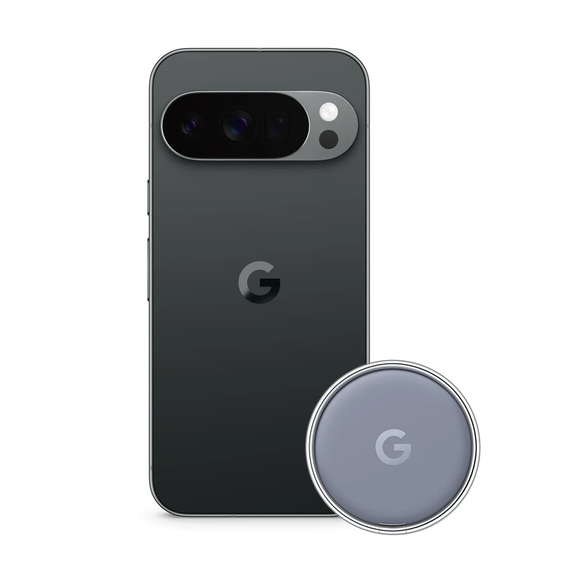 Google Pixel 10 Pro - Unlocked Android Smartphone with Gemini, Triple Rear Camera System, 24+ Hour Battery and 6.3" Super Actua Display - Obsidian, 256GB + Pixelsnap Ring Stand