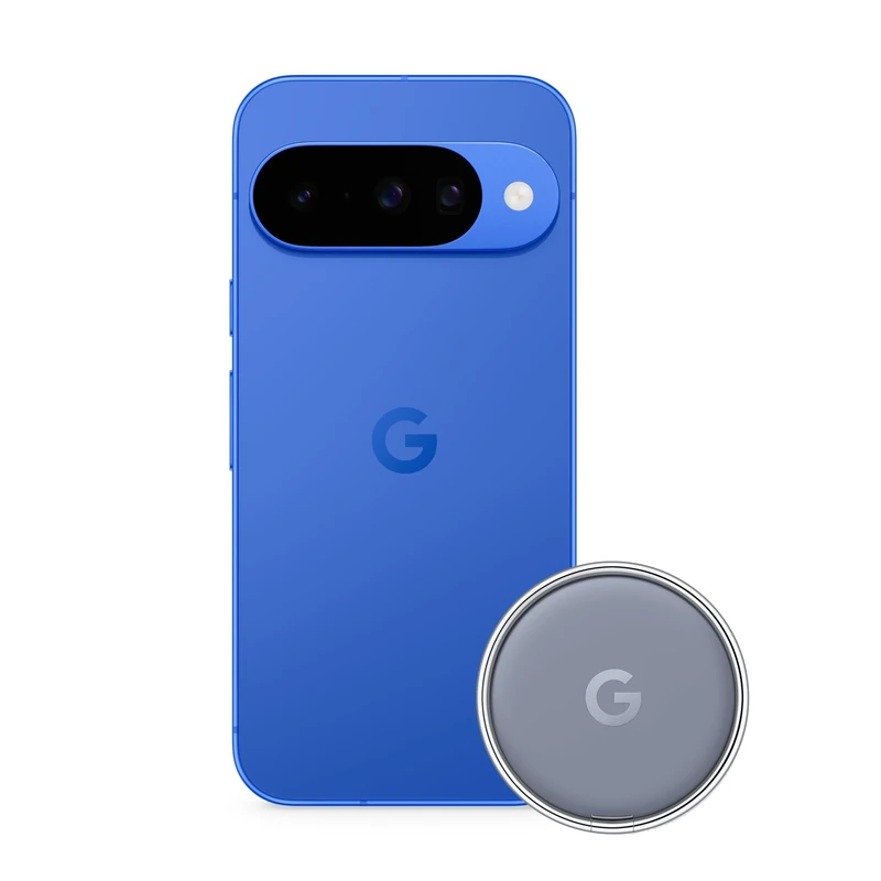 Google Pixel 10 - Unlocked Android Smartphone with Gemini, Advanced Triple Rear Camera, 24+ Hour Battery and 6.3" Actua Display - Indigo, 128GB + Pixelsnap Ring Stand