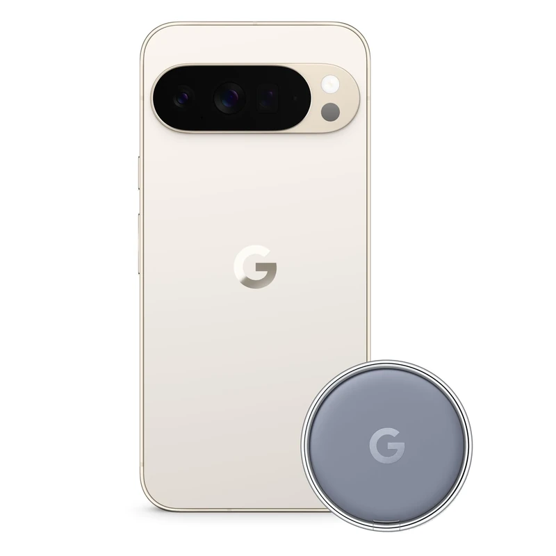 Google Pixel 10 Pro XL - Unlocked Android Smartphone with Gemini, Triple Rear Camera, 24+ Hour Battery and 6.8" Super Actua Display - Porcelain, 256GB + Pixelsnap Ring Stand