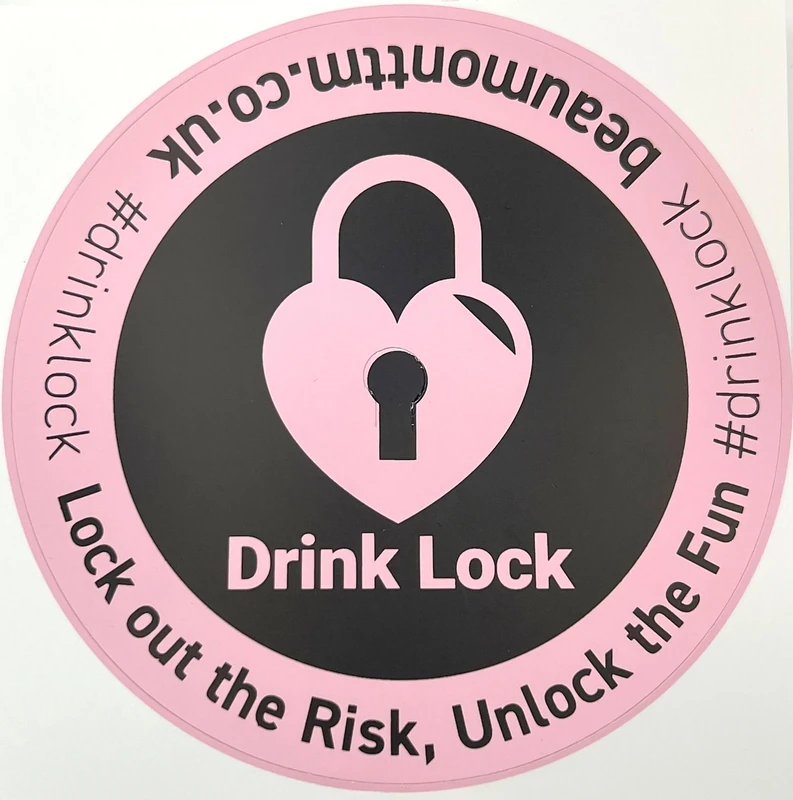 Beaumont Drink Lock Anti Spiking Drink Cover, Pack of 250 Covers