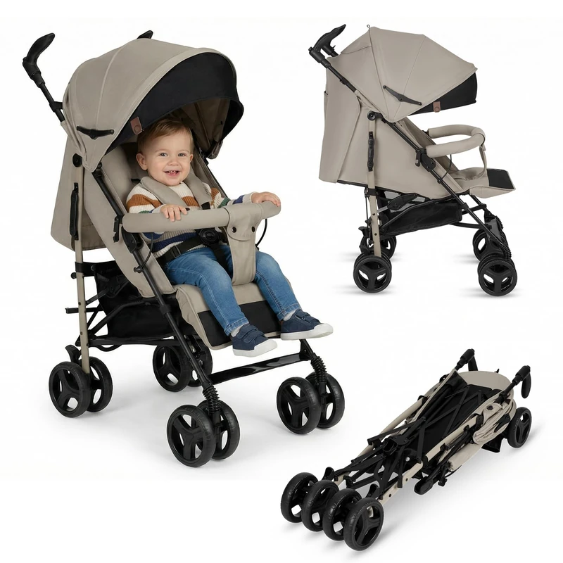 Lionelo IRMA Compact Lightweight Travel Stroller - 7kg