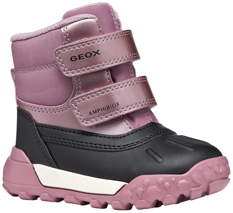 GEOX Baby Girl B Trekkyup Girl B AB Ankle Boots DK Pink 21_EU