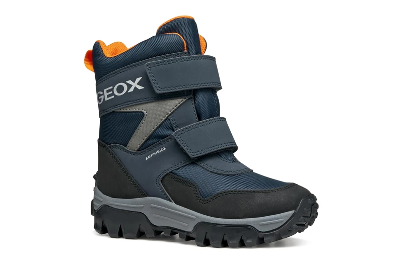 GEOX Junior Boy J Himalaya Boy B Abx Ankle Boots Avio/Black 41 EU