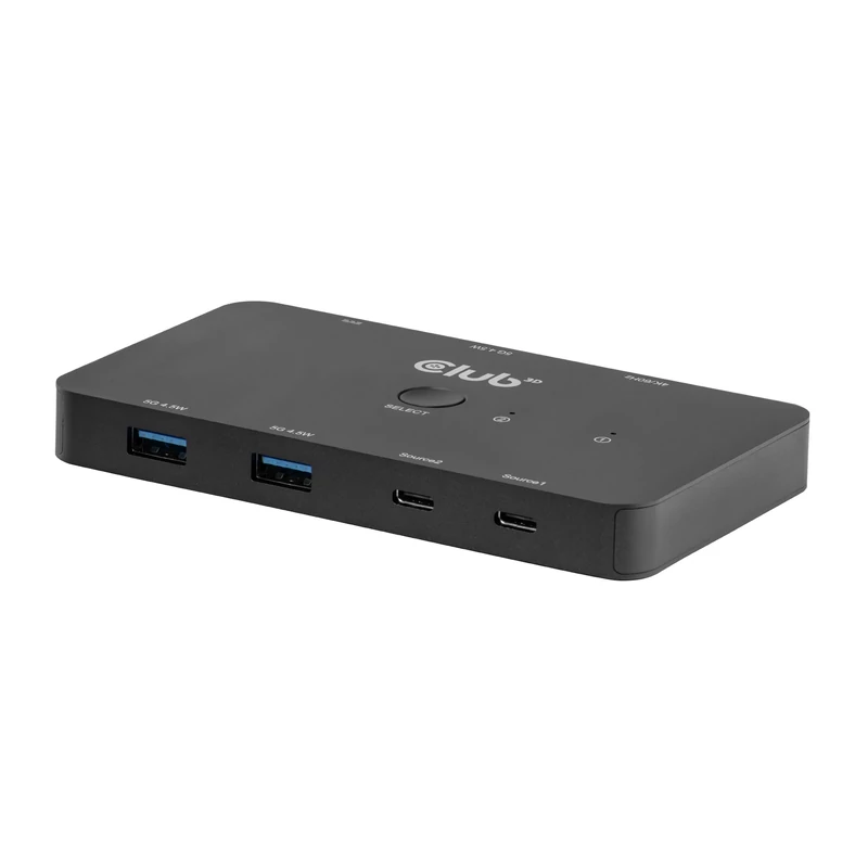 Club3D CSV-2512 Dual USB-C® to HDMI™ KVM Switch PD3.0 100W 4K60Hz