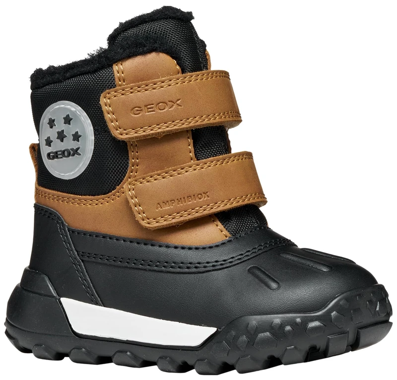 GEOX Baby Boy B Trekkyup Boy B ABX Ankle Boots Tobacco/Black 22_EU