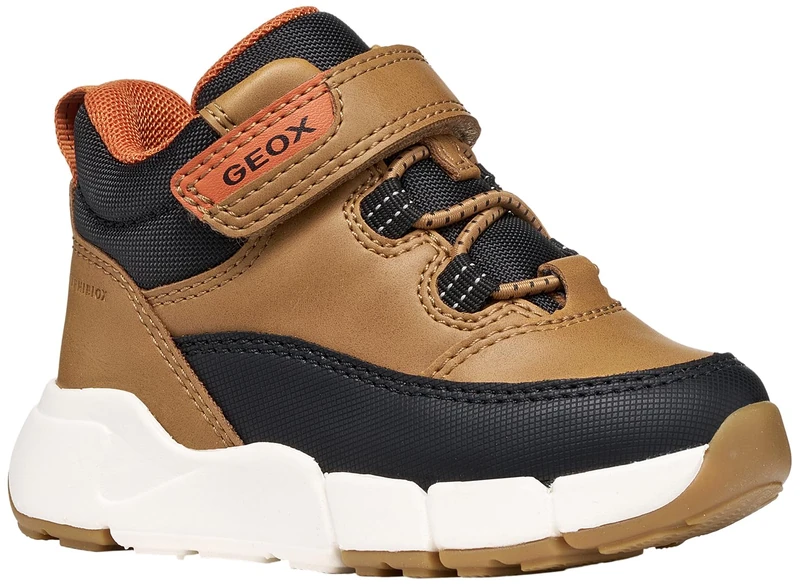 GEOX Baby Boy B Flexyper Mini Boy Ankle Boots DK Yellow/Black 23_EU
