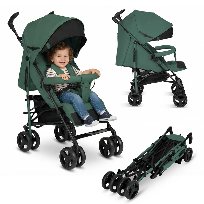 Lionelo IRMA Compact Lightweight Travel Stroller - 7kg