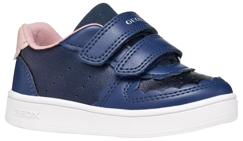 Geox Baby Girl B Eclyper Girl A Trainers Navy/LT Rose 27_EU