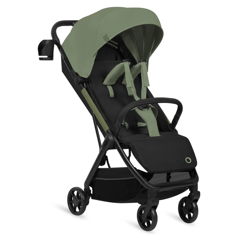 LIONELO Julie Air Stroller up to 22 kg from 6 Months to 4 Years Airplane-Friendly 360°Swivel Wheels Suspension One-Hand Folding Backrest Adjustment UPF50+ Sunshade Lightweight