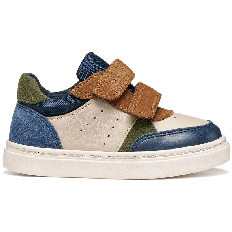 Geox Baby Boy B Nashik Boy C Trainers Beige/Navy 25_EU