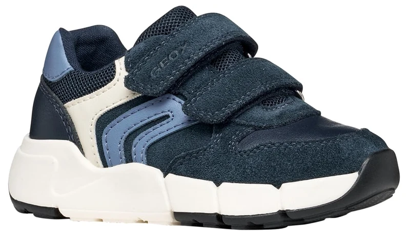 Geox Baby Boy B Flexyper Mini Boy Trainers Navy/DK Sky 24_EU