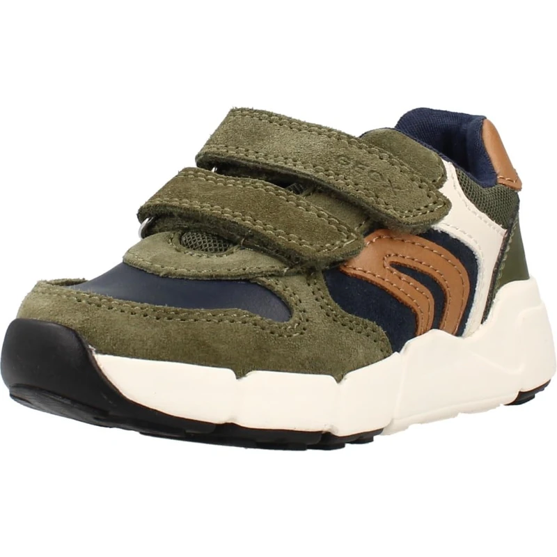Geox Baby Boy B Flexyper Mini Boy Trainers Musk/Cognac 24_EU