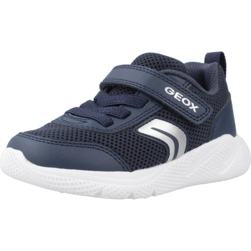 Geox Junior J Sprintye Boy Trainers - Navy 32 EU