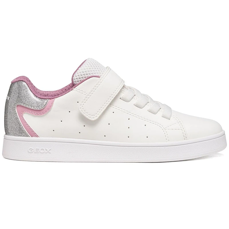 Geox Junior Girl J Eclyper Girl A Trainers White/Rose 34_EU