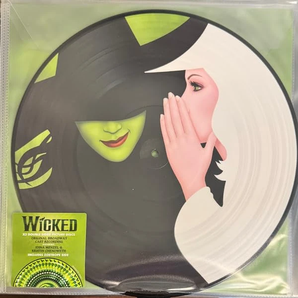 Wicked (Original Cast Recording) - Limited Zoetrope Picture Disc [Vinyl LP] [VINYL]