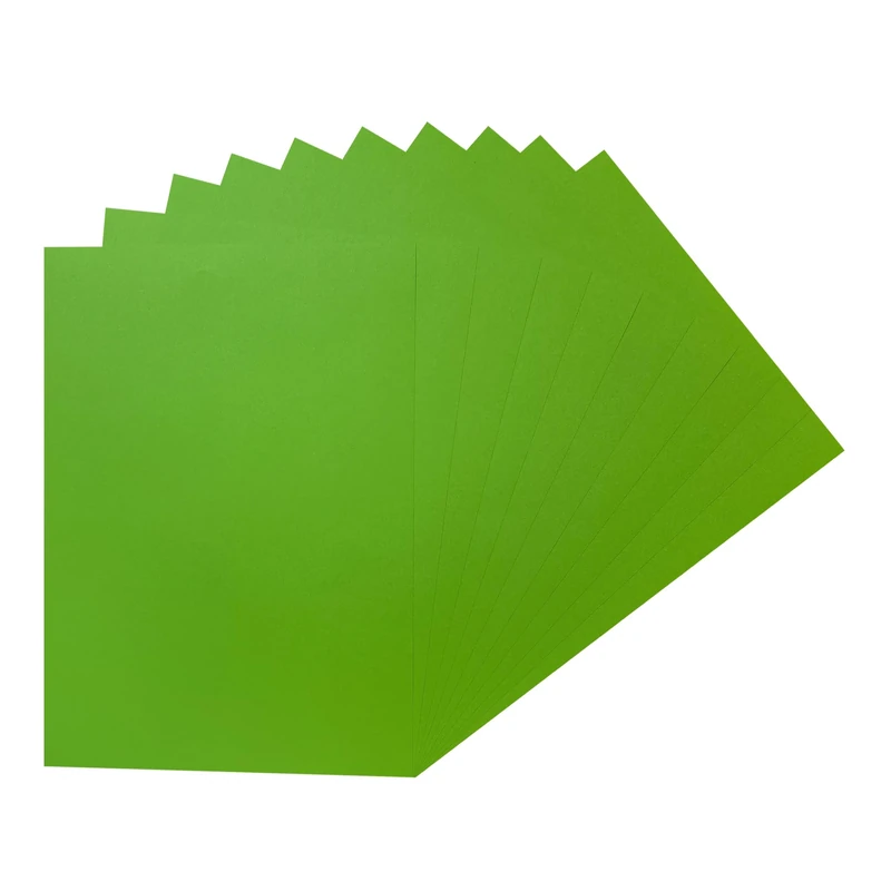 30 x Pack of 100 A4 Light Green Coloured Paper 75gsm Sheets