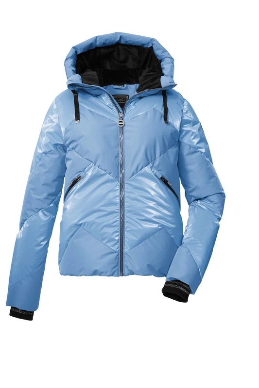 killtec KSW 113 Women's Quilted Ski Jacket - Light Steel Blue