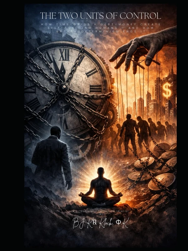 THE TWO UNITS OF CONTROL: How Time-Grids + Debt-Money Create Self-Policing Humans — and How Breath-Determinism Ends It