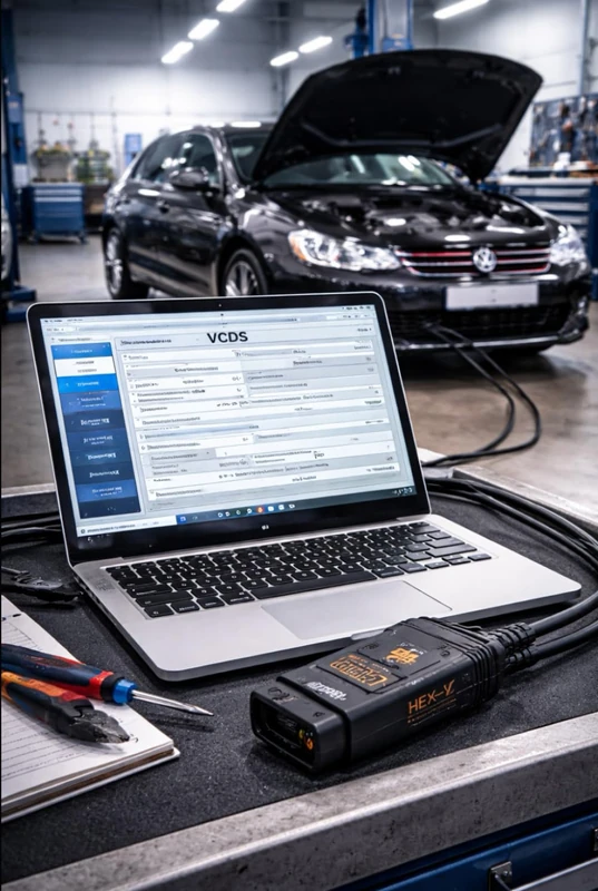 VCDS Master Guide: Manual completo de diagnóstico e codificação VAG