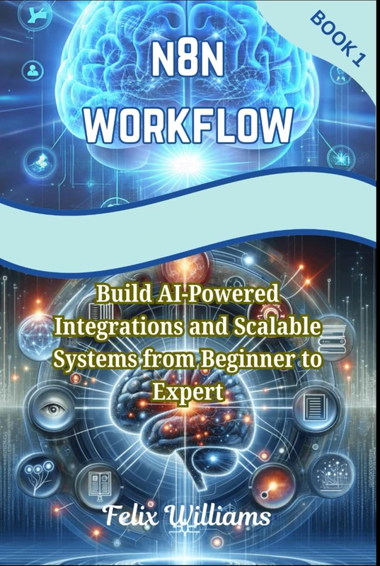 N8N WORKFLOW: Build AI-Powered Integrations and Scalable Systems from Beginner to Expert (n8n workflow Handbooks) - Image 1