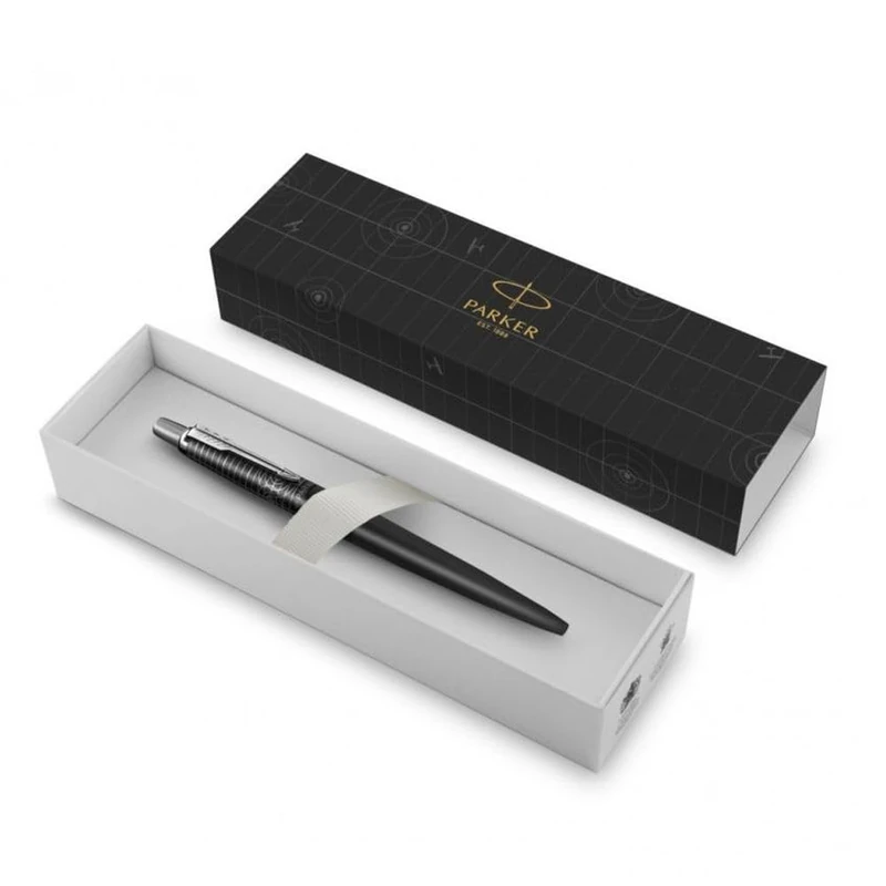 Parker Jotter XL Ballpoint Pen | Legacy of Flight | Chrome Trim | Medium Point | Blue Ink | Gift Box