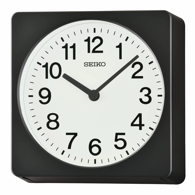 Seiko Clock Wall Clock Black