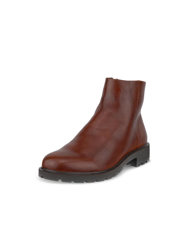 ECCO Women's Metro Vienna Waterproof Boot Cognac 38