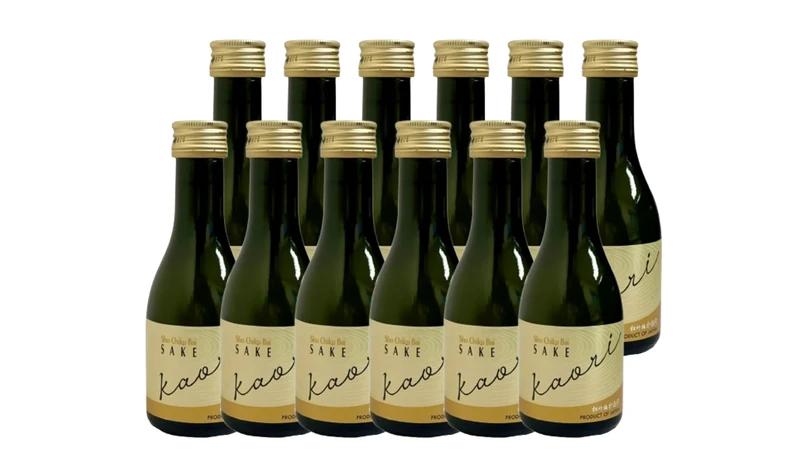 Shochikubai Kaori Sake 180 ml (Pack of 12) | Premium Japanese Futsushu Sake | 14.5% ABV | Fresh Fruity Aroma & Smooth, Balanced Finish