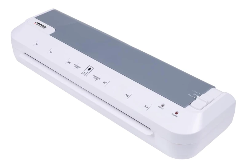 Office Products 332 Laminator/A3/Laminating Speed: 30 cm/min/Thermal Laminating Machine for Hot and Cold/White/Home, Office, School - Image 1