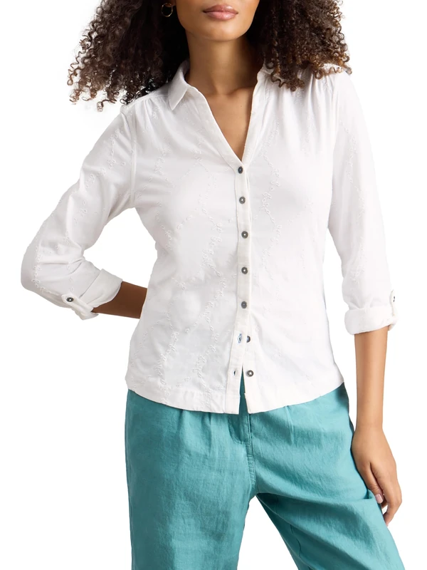 White Stuff Women's Annie Shirt, Bril White, 20 - Image 1