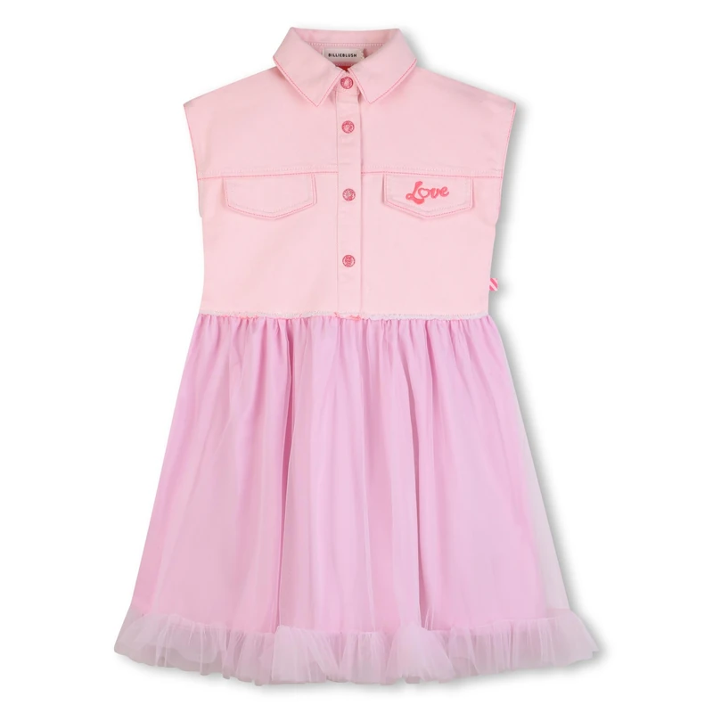 Billieblush Dress Girl's, Pink, 12 Years - Image 1
