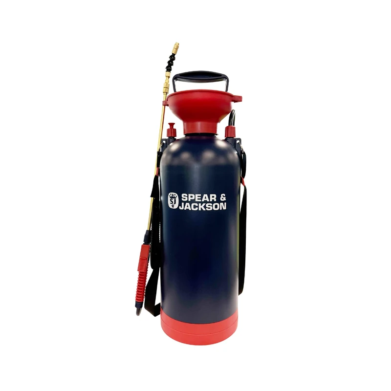 Spear & Jackson 8LPUMP 8 Litre General Purpose Pump Action Pressure Sprayer
