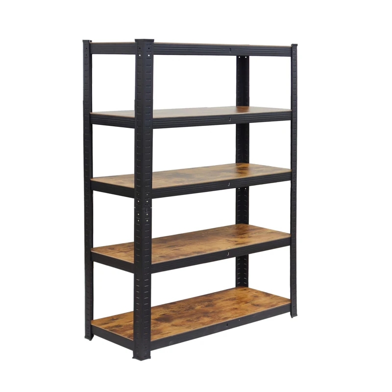 Relaxdays Heavy-Duty Steel Shelving Unit - 500kg Capacity